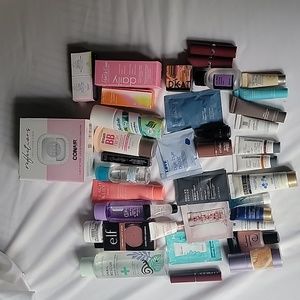 Mirror and makeup/ skin care haul